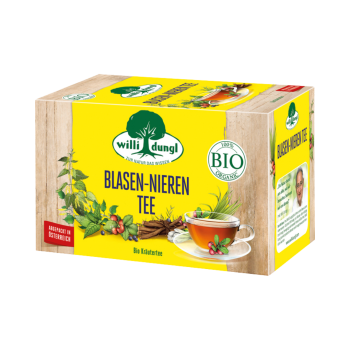 Willi Dungl Bio Blasen­ Nieren Tee, Bio­ Kraeutertee, Teebeutel im Kuvert, 40g